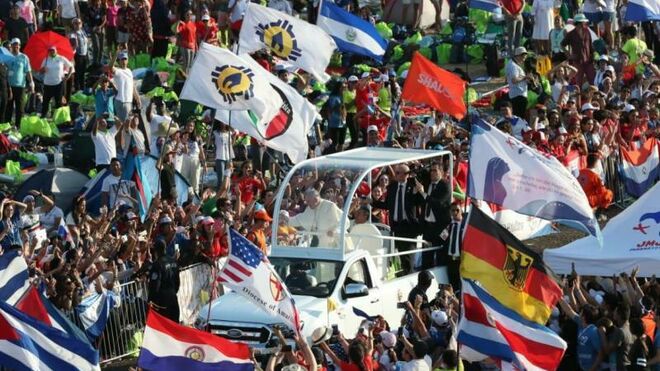 "¡Dejemos que el Señor nos enamore!", clama Francisco ante 600.000 jóvenes en Panamá