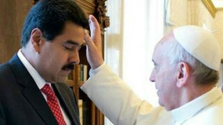 El Papa bendice a Maduro