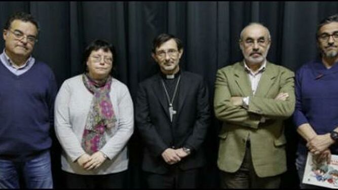 José Cobo, Jesús Zamora, Juan Cuatrecasas, Raquel Mallavibarrena y Jesús Bastante