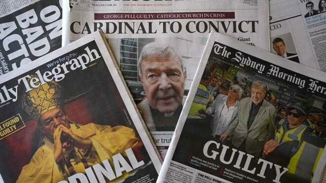 La prensa, clave en el caso Pell