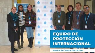 El equipo de Protección Internacional de San Juan de Dios