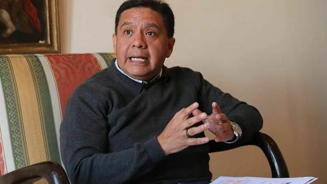 Osvaldo Chirveches, superior provincial de la orden en Bolivia