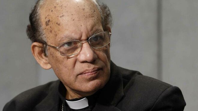El presidente de los obispos indios, cardenal Oswald Gracias
