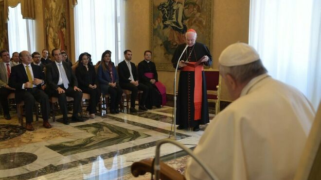 Francisco, con los políticos católicos