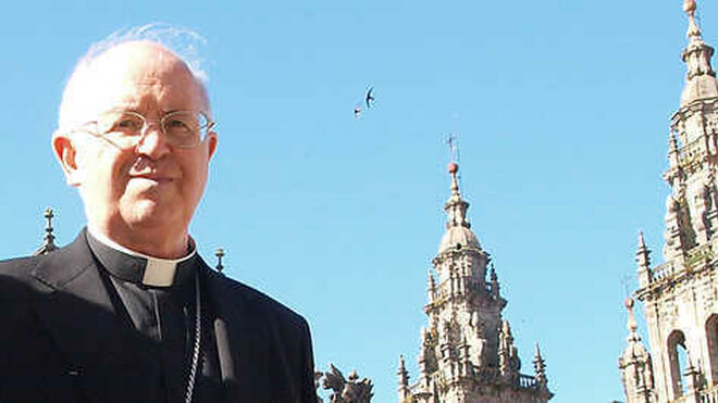 Monseñor Julián Barrio, arzobispo de Santiago