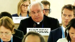 Monseñor Ivan Jurkovič, Observador Permanente de la Santa Sede ante la ONU en Ginebra