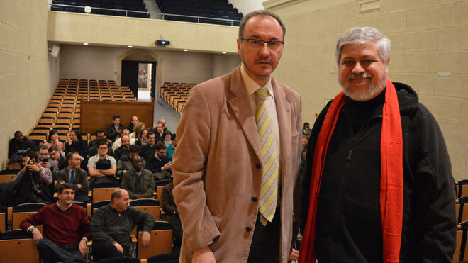 Conferencia en UPSA de Peio Sánchez sobre lenguaje audiovisual