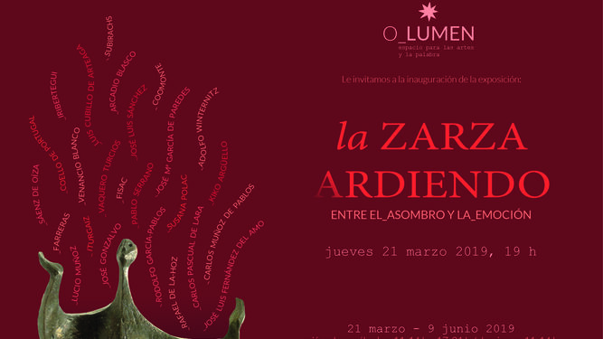 Invitación a 'La zarza ardiendo'