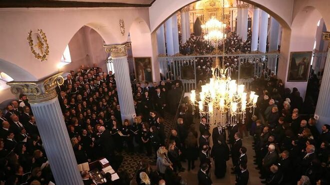 Funeral del patriarca armenio en Estambul, fallecido el pasado 8 de marzo