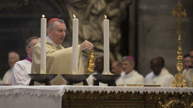 El cardenal Pietro Parolin, secretario de Estado del Vaticano