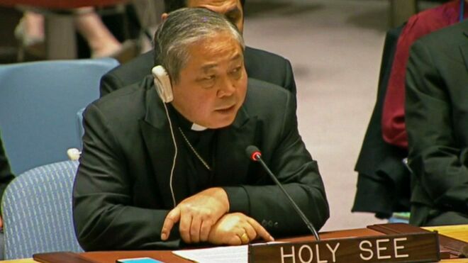 Bernardito Auza, ayer, en Naciones Unidas, reiteró claramente las palabras del Papa Francisco sobre la ideología de género