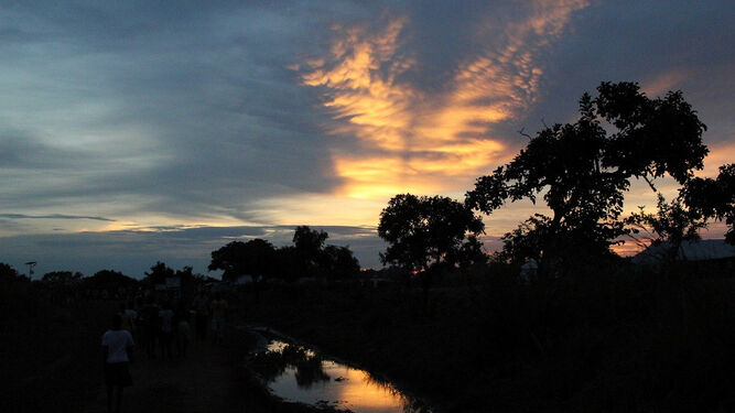 Atardecer en Palabek