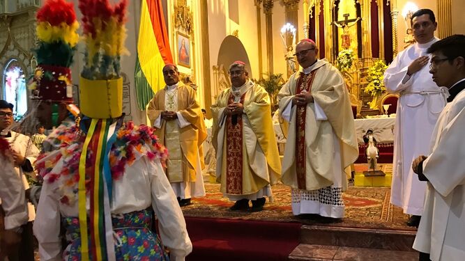 Celebración en la catedral