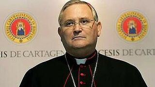 El obispo de Cartagena-Murcia, José Manuel Lorca Planes