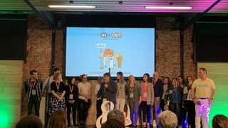 El equipo de la Fundación Edelvives, en las III Jornadas In&Out