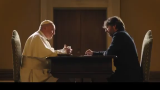 Jordi Évole, con el Papa Francisco