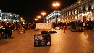 Círculo de Silencio en Madrid por los inmigrantes