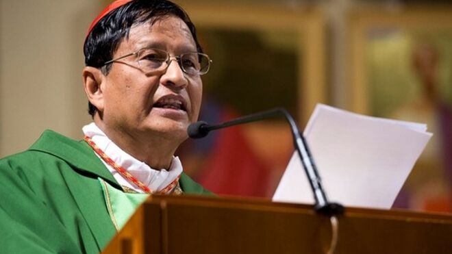 El cardenal arzobispo de Yangon (Myanmar), Charles Bo