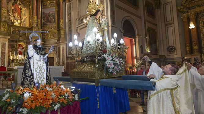 Encuentro de las dos imágenes