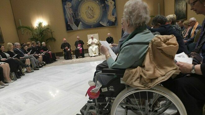Audiencia del Papa con enfermos de Alzheimer de Bélgica