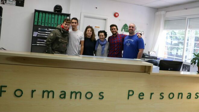 Estudiantes de la iniciativa Eramus+ del Centro de FP San Ignacio de Loyola de Torrelodones