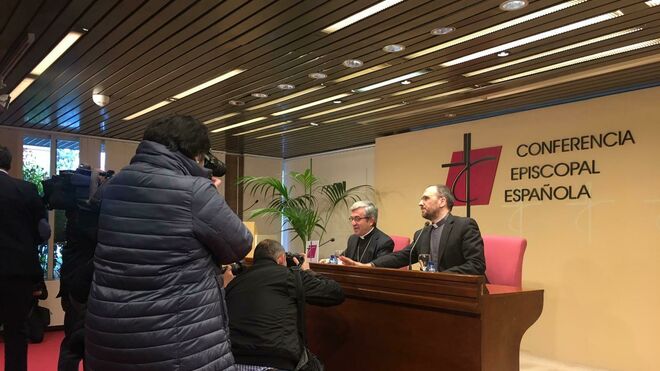 Rueda de prensa del portavoz de la Conferencia Episcopal
