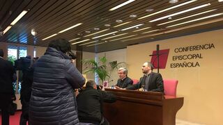 Rueda de prensa del portavoz de la Conferencia Episcopal