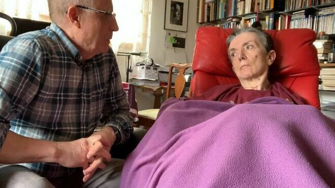 Ángel y María José, antes de proceder al suicidio asistido