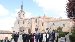 La Reina Letizia inaugura 'Angeli', nueva edición de las Edades del Hombre, en Lerma