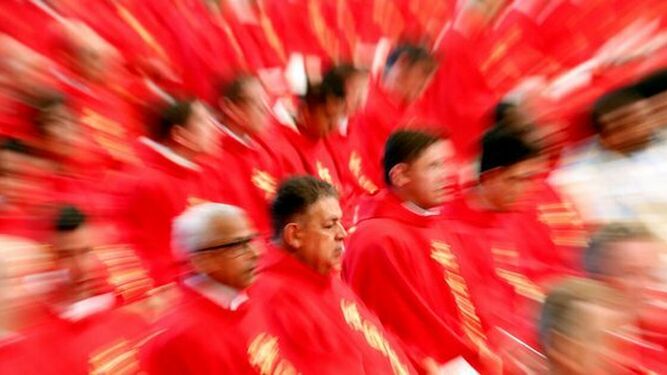 Algunos de los cardenales creados por Francisco