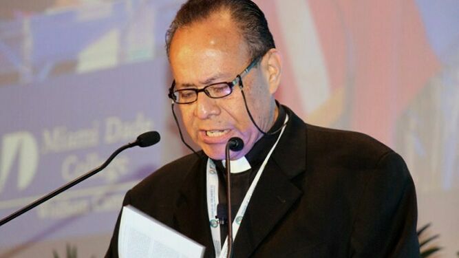 Mons. Abelardo Mata, obispo de la dióces de Estelí