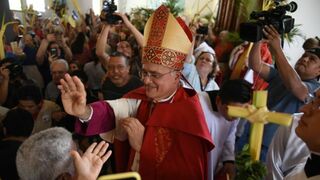 La eucaristía de Monseñor Silvio Báez para iniciar la Semana Santa enciende la esperanza en una iglesia abarrotada