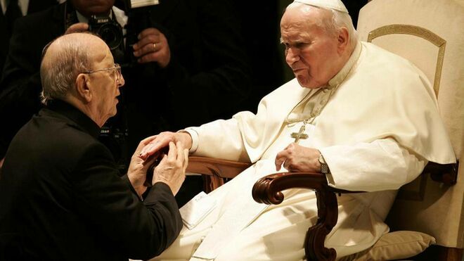 Maciel y Juan Pablo II