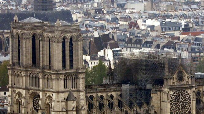 Así ha quedado la catedral de Notre-Dame tras el trágico incendio
