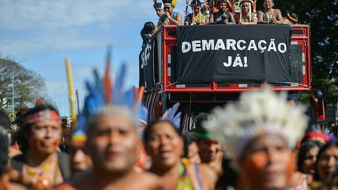 Protesta de los pueblos indígenas