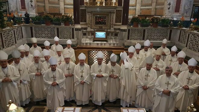 Visita ad limina de la primera tanda de obispos argentinos