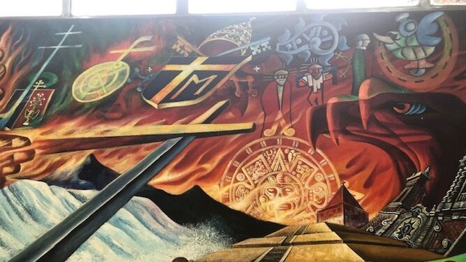 Mural del seminario palafoxiano