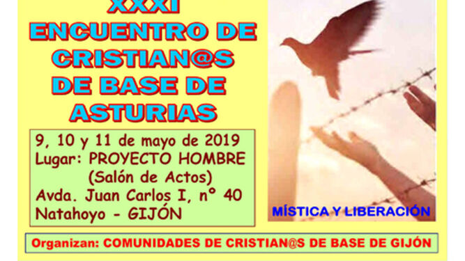Programa XXXI Encuentro de Cristianos de Base de Asturias