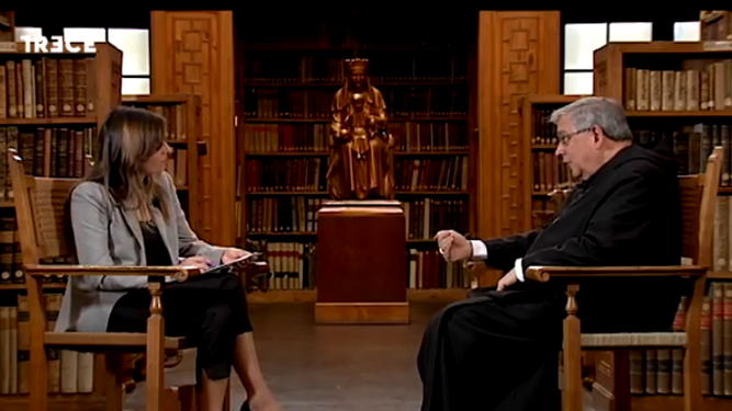 Abad de Montserrat en 13tv