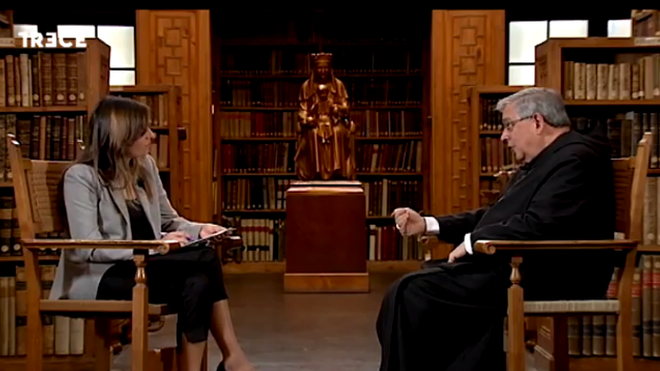 Abad de Montserrat en 13tv