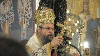 El metropolita Nikolai de Plovdiv, Bulgaria