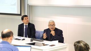 El rector de la UCAB, José Virtuoso, en la Universidad Loyola Andalucía