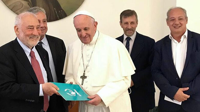 Stiglitz, con el Papa