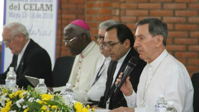 Rubén Salazar, en la apertura de la Asamblea del CELAM