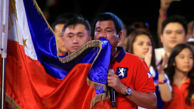 Duterte, victoria en las urnas
