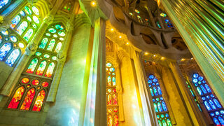 Interior de la Sagrada Familia