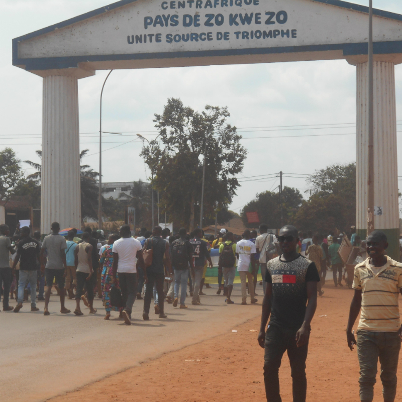 La ciudad de Bangui