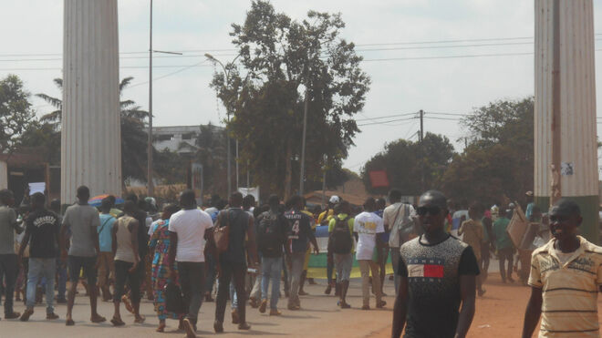 Gente en Bangui