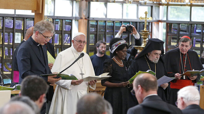 El Papa Francisco, en Ginebra en el Consejo Mundial de Iglesias