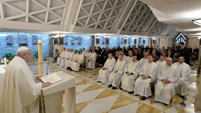 Misa del Papa en Santa Marta